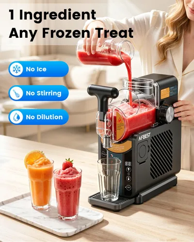 Vista 14 de Slushie Machine for Home 2-in-1 Slushy & Soft Serve Ice Cream Maker