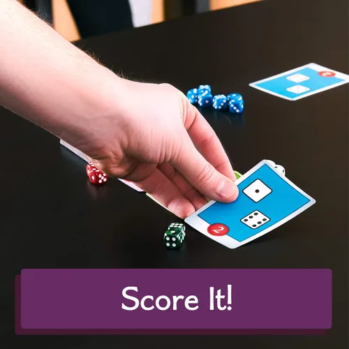 Vista 4 de (Edición púrpura) Race to 40 Points, 15 to 20 Minute Gameplay, Combine with Red Edition for up to 8 Players, For Friends and Family Ages 8+
