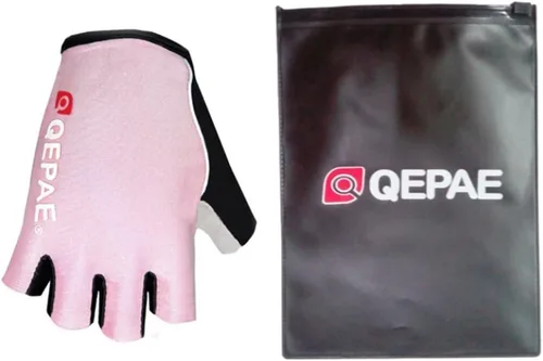 Vista 6 de QEPAE Guantes de ciclismo con almohadilla de gel luminosa sin dedos, guantes Crossfit para montar en la noche segura, ciclismo, senderismo, spinning