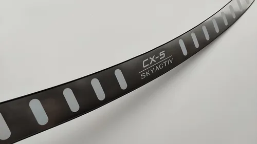 Vista 5 de Protector de parachoques trasero de acero inoxidable para Mazda CX5 CX-5 2017-2021 2022 2023, accesorios para piezas de automóvil, cubierta