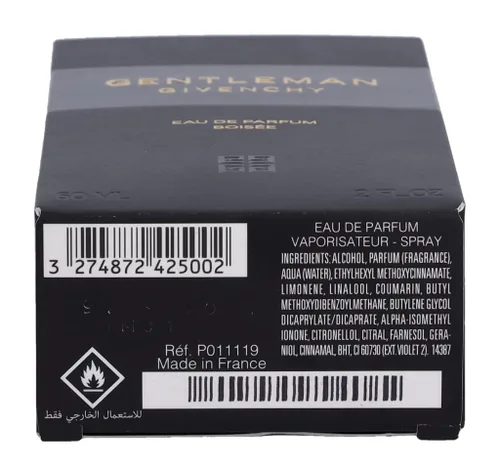 Vista 6 de Givenchy GENTLEMAN BOISEE Eau De Parfum Spray para hombre, 2.0 onzas