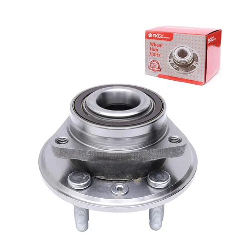 Vista 18 de FKG 513253 Conjunto de buje de cojinete de rueda delantera para A3 TT (Quattro), VW Tiguan Passat Jetta Golf CC EOS Beetle, brida de 4 pernos
