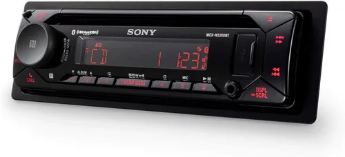 Vista 4 de Sony MEX-N5300BT - Radio de coche estéreo Single Din con Bluetooth, reproductor de CD, USB/AUX