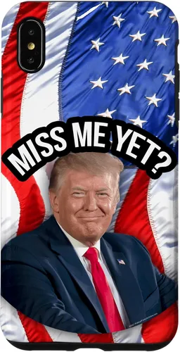 Vista 11 de iPhone 16 Anti-Biden Donald Trump Miss Me Yet Funny Political 2024 Case