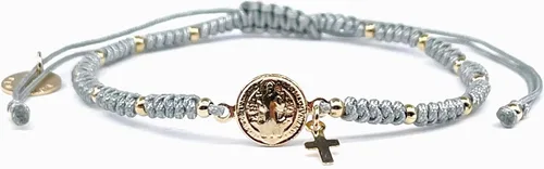 Vista 17 de St Benedict Medal Adjustable Red String Pulsera San Benito