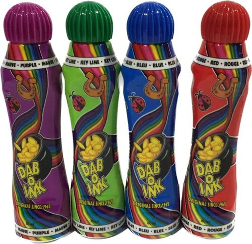 Vista 3 de Dab-O-Ink Caja de regalo Bingo Dauber contiene (4) daubers de 3 onzas
