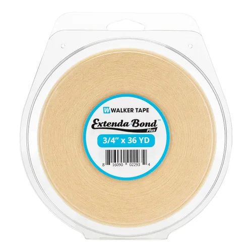 Vista 9 de Walker Tape Extenda-Bond Plus - Mini pestañas azules de 3/4 pulgadas x 1 1/2 pulgadas, cinta de peluca transpirable de doble cara para sistemas