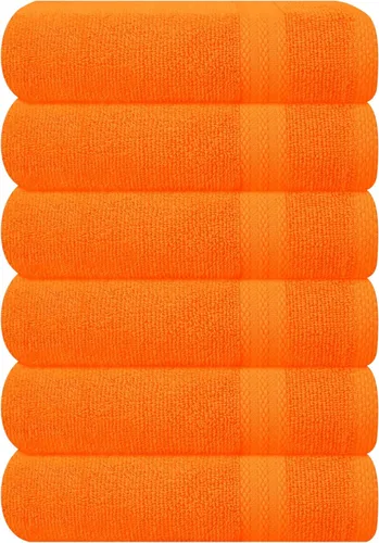 Vista 139 de GLAMBURG Juego de 2 Sábanas de Baño Extra Grandes de Algodón Premium de 700 GSM - 100% Algodón Peinado - 2 Sábanas de Baño 35x70 pulgadas - Calidad