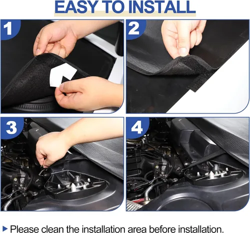 Vista 6 de Daeiclru Funda de carga para maletero de automóvil compatible con Chevrolet Corvette C8 2020-2023, cubierta a prueba de polvo, protección