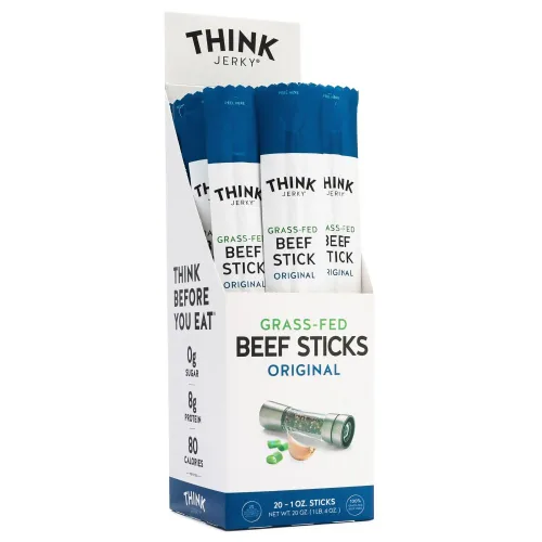 Vista 11 de Think Jerky x Pat's King of Steaks - Palitos oficiales de carne de res con sabor a cheesesteak, edición limitada, bocadillos de carne de res
