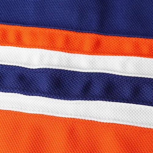 Vista 6 de Phoneutrix Doug The Thug #69 Glatt Halifax Highlanders Jersey de hockey azul