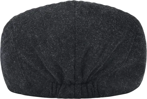 Vista 5 de STARANCE Gorra plana de lana de tweed para hombre gorra de conducción irlandesa