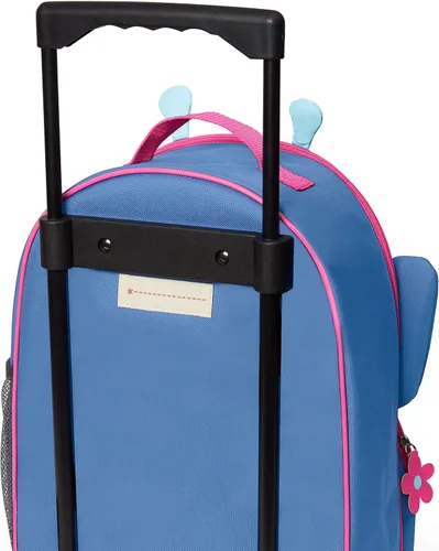 Vista 5 de Skip Hop Equipaje infantil con ruedas, zoológico, mariposa (paquete de 2)