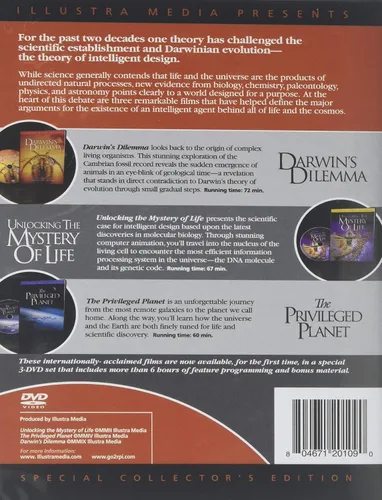 Vista 2 de The Intelligent Design Collection - Darwin's Dilemma, The Privileged Planet, Unlocking the Mystery of Life