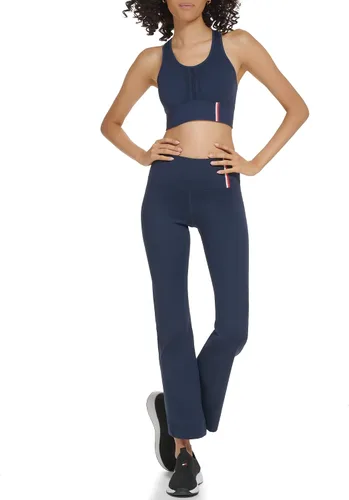 Vista 5 de Tommy Hilfiger Legging de compresión para mujer con rayas globales reflectantes