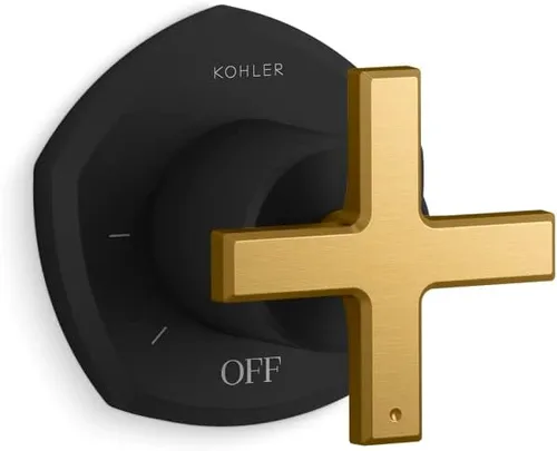 Vista 45 de KOHLER K- TS27043-3-BV Occasion™ RITE-TEMP VALVE TRIM, vibrante bronce cepillado