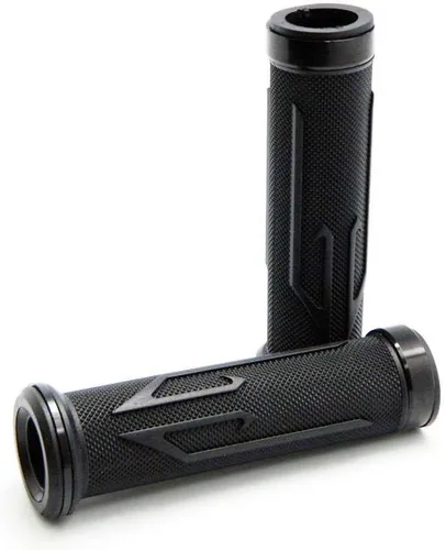 Vista 3 de Negro Open End Open End Manillar Grips Gel Compatible para Yamaha FZ09 2017