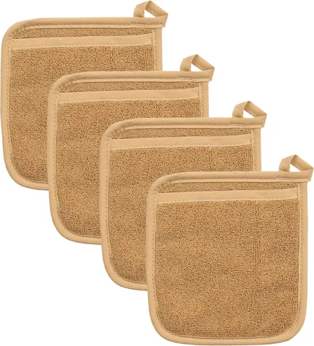 Vista 28 de RITZ Terry Pocket Mitt & Hot Pad: Unparalleled Heat Resistant, Durable 100% Cotton – Ergonomically Designed for Optimal Grip – Easy-Care Machine