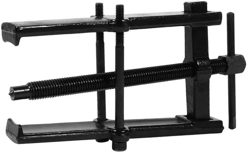 Vista 2 de Qiilu Extractor de dos rodamientos de mandíbulas, removedor de dos mandíbulas ajustable para quitar rodamientos o engranajes, polea y volante, kit