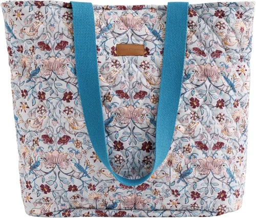 Vista 65 de Bolsas de compras Maison d' Hermine Bolsa de lona acolchada con bolsillos con cremallera Bolso pequeño reutilizable Bolsa de comestibles