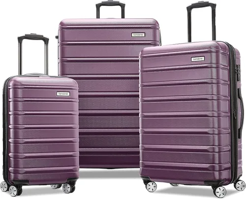 Vista 39 de Samsonite Omni 2 - Equipaje rígido extensible con ruedas giratorias, Plateado (Arctic Silver)