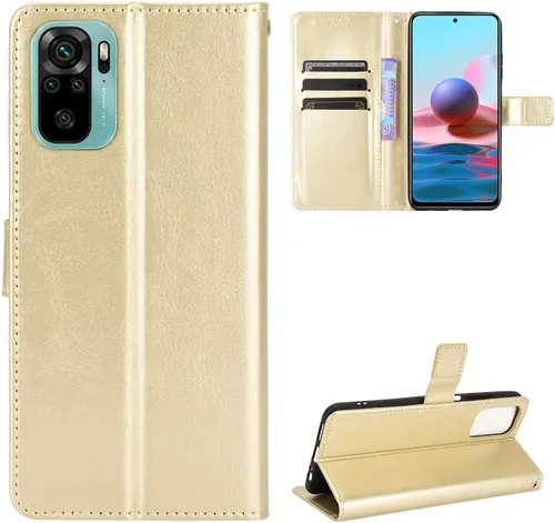 Vista 8 de Funda para Xiaomi Redmi Note 10 Pro, Funda de cuero con tapa para Xiaomi Redmi Note 10 Pro Max 4G M2101K6I / Redmi Note 10 Pro 4G M2101K6G Case