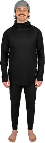 Vista 3 de BLACKSTRAP Top de capa base con capucha Summit para hombre