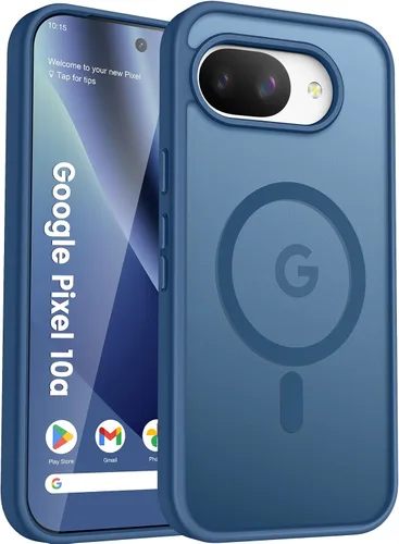 Vista 115 de Funda para Google Pixel 9 pro XL, compatible con magnética, azul