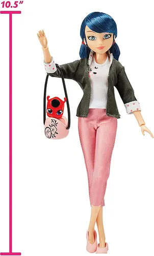 Vista 4 de Miraculous Muñeca de moda mariquita marinette