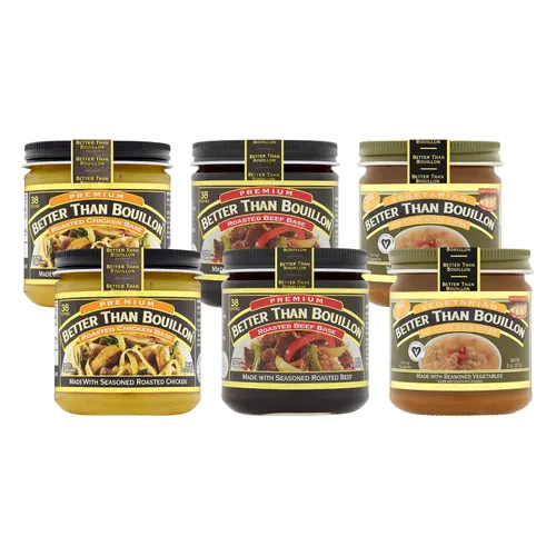 Vista 7 de Mejor que Bouillon - Base de chile, base de adobo, base de chipotle ahumado y base de sofrito (paquete de variedad)