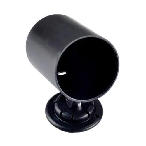 Vista 6 de E Support™ montura de 2" con un hueco para tablero para montar manómetros medidores para auto, ajuste universal, color negro Soporte universal