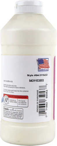 Vista 4 de Crayola Pintura de témpera lavable, pintura blanca para niños, 16 onzas