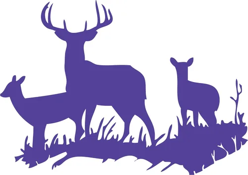 Vista 11 de Picniva Buck Deer Doe - Vinilo decorativo para pared, decoración de cabaña rústica inspiradora y citas, arte de pared extraíble para interiores