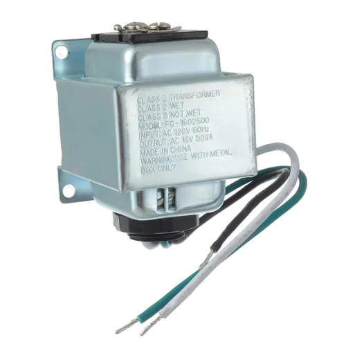 Vista 5 de BOJACK Transformador de timbre 16V 30VA Fuente de alimentación AC Termostato 16 Voltios 30VA Adaptador de corriente Compatible con timbre Ring Video