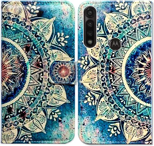 Vista 23 de Bcov Funda para Moto G Power 2020, Motorola G Power, funda de piel con tapa y soporte para ranura para tarjeta y soporte para Motorola Moto G Power