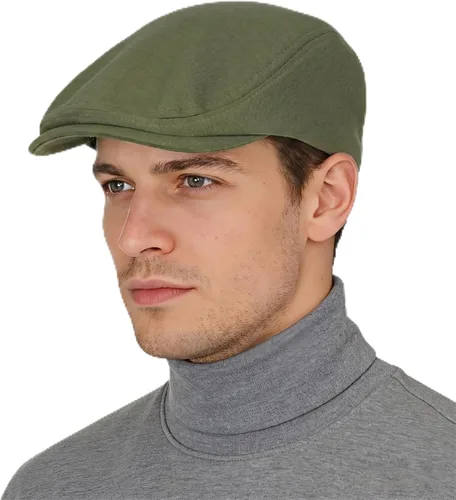 Vista 12 de Pistha Mens Newsboy Flat Caps Beret Hat Driving Beret Dress Hats