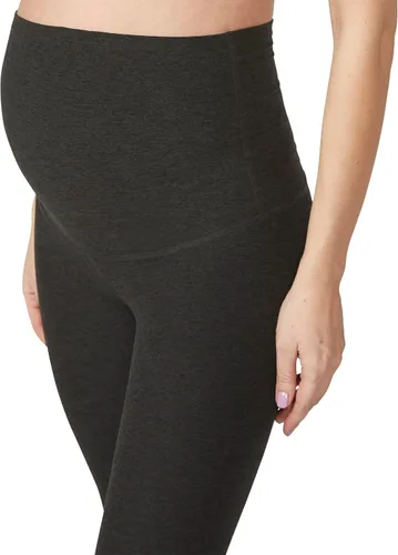 Vista 5 de Beyond Yoga Leggings capri de maternidad con cintura imperio