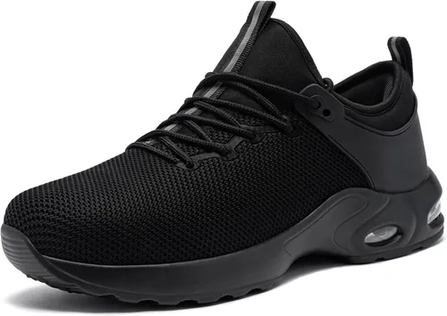 Vista 3 de LARNMERN Waterproof Steel Toe Air Shoes Women Slip On Work Sneakers Comfortable Tennis Safety Shoe Lightweight Boot