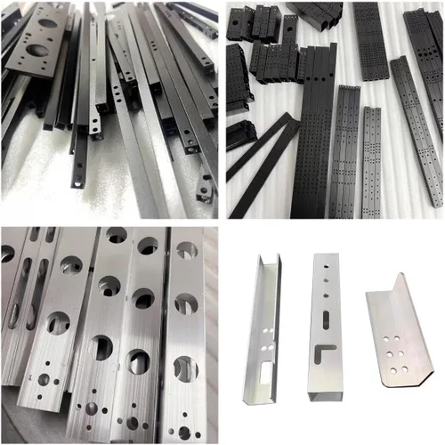 Vista 4 de Tubo cuadrado de aluminio de 0.3 pulgadas, 0.3 pulgadas, 0.315 in x 0.315 in x 5.91 pulgadas de largo, grosor de pared de 0.039 in, 2 unidades, tubo