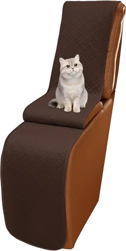 Vista 10 de Fundas de terciopelo 10% impermeables para sofá modular reclinable en forma de L, 1 pieza, fundas acolchadas para sofá reclinable esquinero, juego