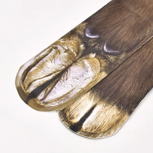 Vista 2 de White Elephant Gifts for Adults Funny Animal Paw Socks Gag Gifts Christmas Stocking Stuffers for Men Women Him Teens