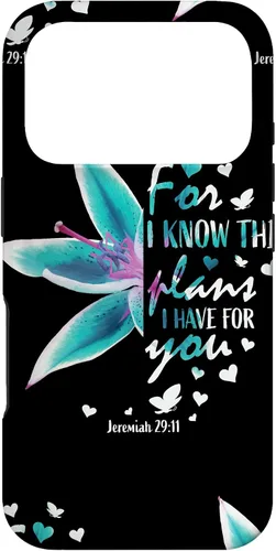 Vista 30 de Bible Verse Phone Cases Christian Gifts Women Jeremiah 29 11 Case for iPhone 17