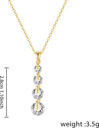 Vista 4 de Collar para mujer, gargantilla con dije de luna dorada, estrella, mariposa, corazón, gargantilla de cadena irregular, joyería de capas para mujeres