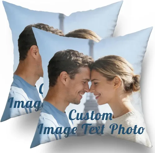Vista 77 de Fundas de almohada de brújula de ancla, fundas de almohada náuticas para exteriores, fundas de cojín decorativas de rayas azules y blancas, fundas