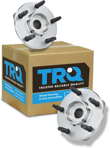 Vista 119 de TRQ Juego de 2 rodamientos de rueda delantera y conjunto de cubo compatible con Tesla 3 2020 Y 2018-2019 para Tesla 3 2020 Tesla Y AWD 2018-2019