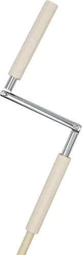 Vista 5 de Repuesto universal para instalación de parasol en exteriores/interiores, accesorios para persianas enrollables (beige, manivela)