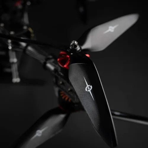 Vista 5 de Master Airscrew 3X Power Series 6x5 3-Blade Hélice - Negro - Normal/Tractor/CCW - Cinelifter, Heavylifter, X Class, Beast Class, Giant Drone Racing