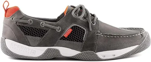 Vista 5 de Sperry Sea Kite Sport Moc - Zapatos de barco para hombre, gris