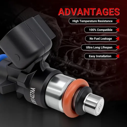 Vista 8 de Juego de 6 inyectores de combustible 5281427AA compatibles con Chrysler Pacifica 2017-2021, Voyager 2020-2021, Ram 1500 2019-2022, Dodge Durango