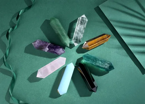 Vista 6 de YATOJUZI Varita de cristales curativos de obsidiana negra de 3.5 pulgadas, cristales naturales y piedras curativas, puntos de cristal de obsidiana